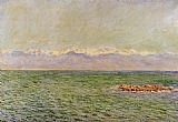The Sea and the Alps by Claude Monet